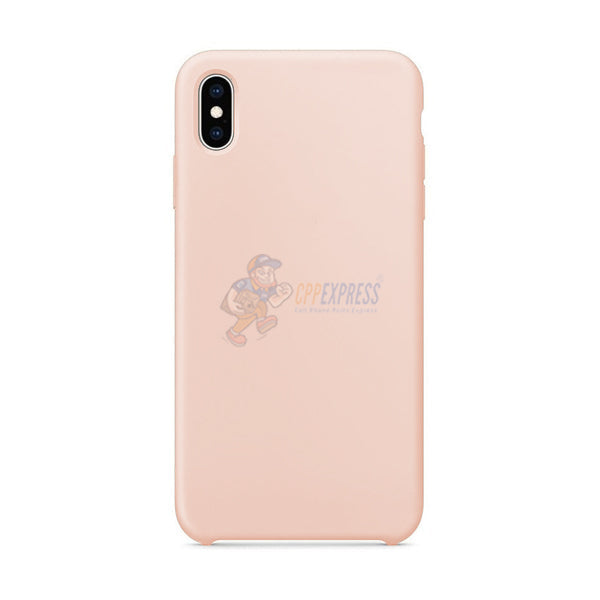 iPhone XS Max Slim Soft Silicone Protective Skin Case Cover -Pink