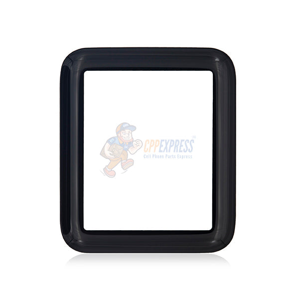 3D Tempered Glass Screen Protector For  iWatch 38mm - Black