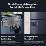 Warrior Autogrip 360° Rotating USB-C Charging Magnetic Phone Holder - Black