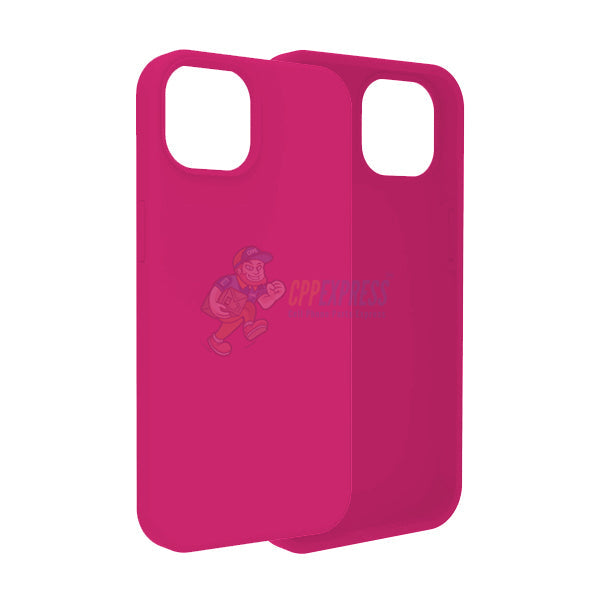 iPhone 13 Mini Slim Soft Silicone ShockProof Protective Case Cover - Hot Pink