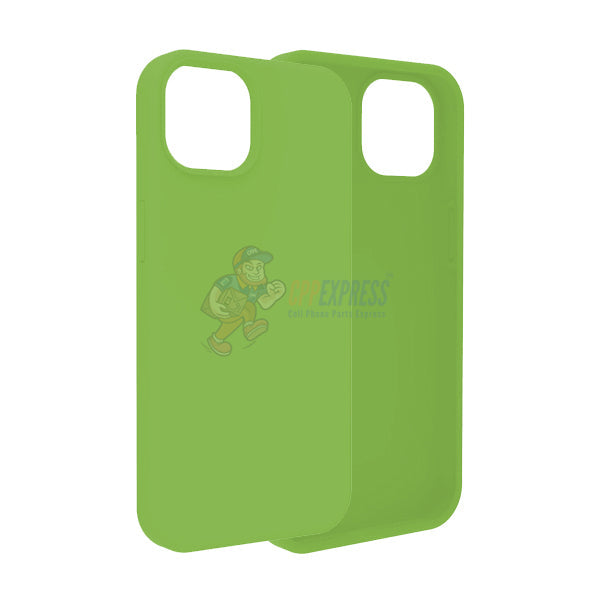 iPhone 13 Mini Slim Soft Silicone ShockProof Protective Case Cover - Light Green
