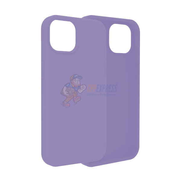 iPhone 13 Mini Slim Soft Silicone ShockProof Protective Case Cover - Purple