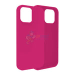 iPhone 13 Pro Max Slim Soft Silicone ShockProof Protective Case Cover - Hot Pink