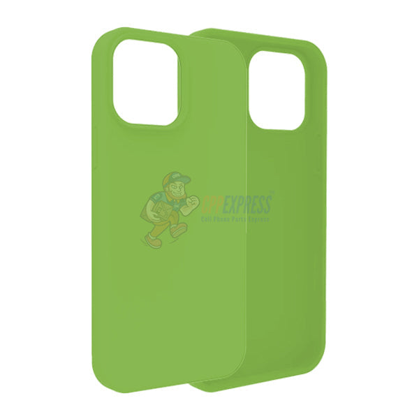 iPhone 13 Pro Max Slim Soft Silicone ShockProof Protective Case Cover - Light Green