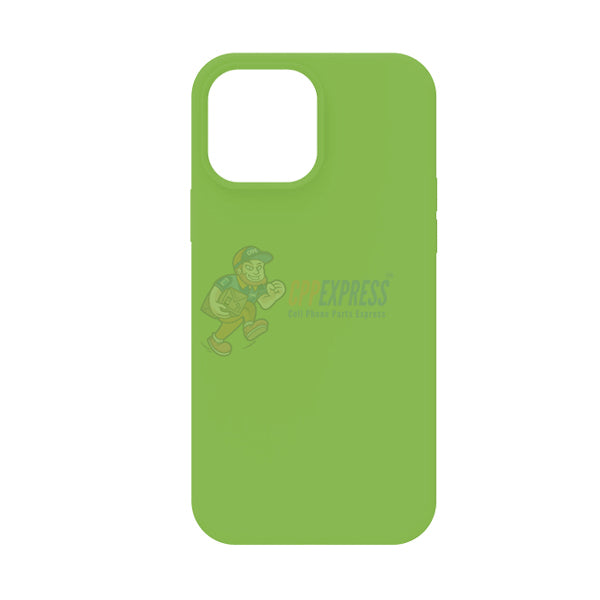 iPhone 13 Pro Max Slim Soft Silicone ShockProof Protective Case Cover - Light Green