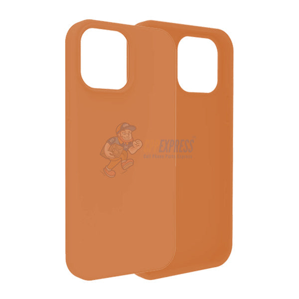 iPhone 13 Pro Max Slim Soft Silicone ShockProof Protective Case Cover - Orange