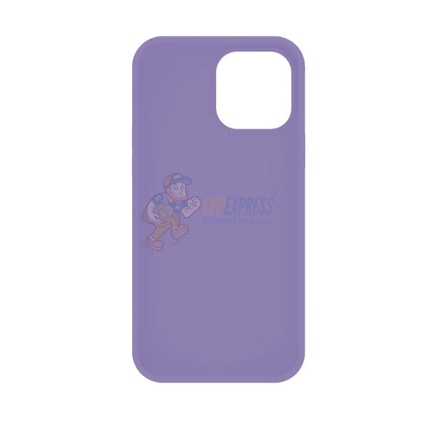 iPhone 13 Pro Max Slim Soft Silicone ShockProof Protective Case Cover - Purple