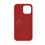 iPhone 13 Pro Max Slim Soft Silicone ShockProof Protective Case Cover - Red