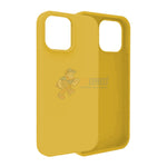 iPhone 13 Pro Max Slim Soft Silicone ShockProof Protective Case Cover - Yellow