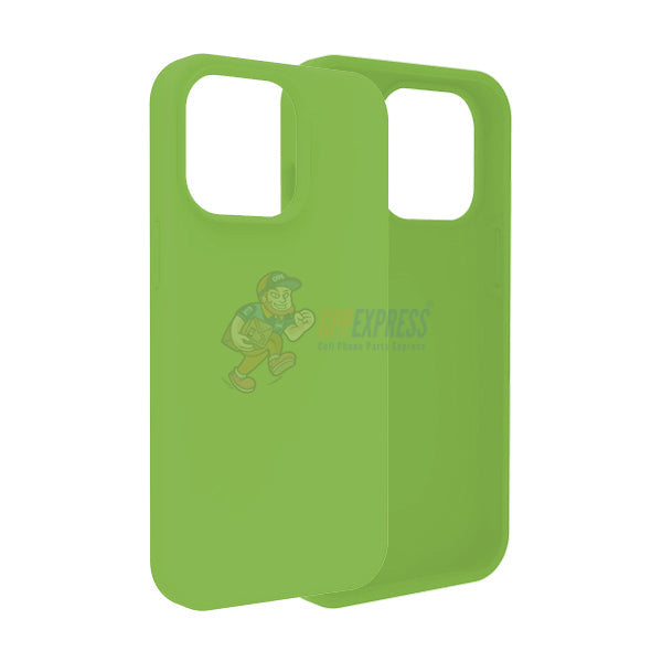 iPhone 13 Pro Slim Soft Silicone Protective ShockProof Case Cover - Light Green