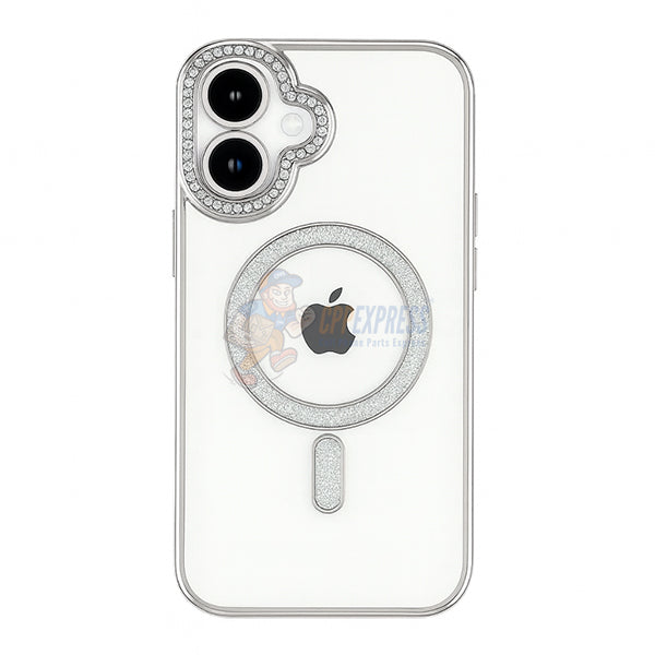 iPhone 17 Diamond Magsafe Shockproof Protective Case Cover