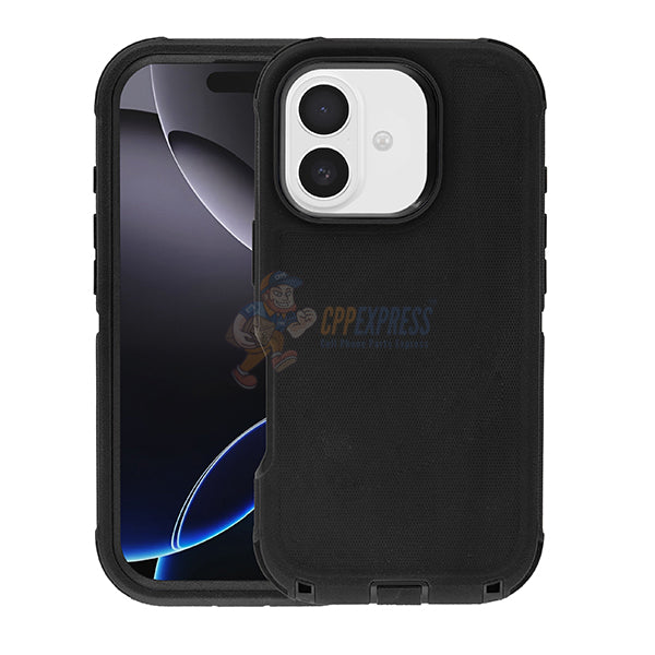 iPhone 17 Heavy Duty Defender Case Shockproof Rugged Protective Cover
