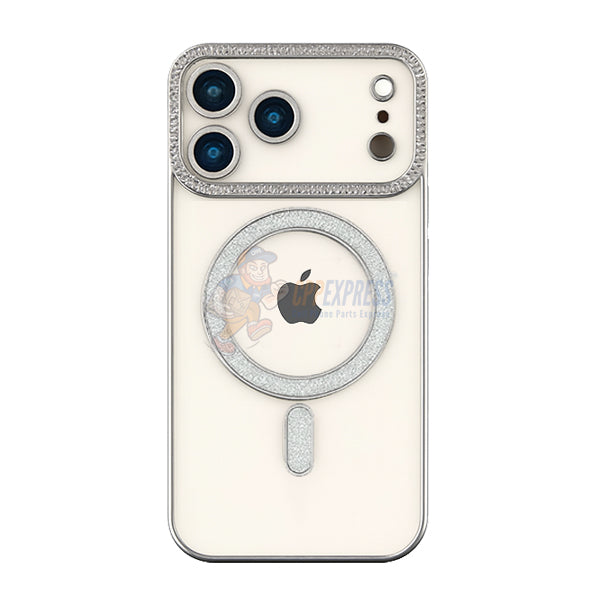 iPhone 17 Pro Diamond Magsafe Shockproof Protective Case Cover