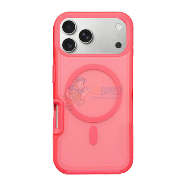 iPhone 17 Pro Max Shockproof Magnetic Case Protective Cover With Short Rope