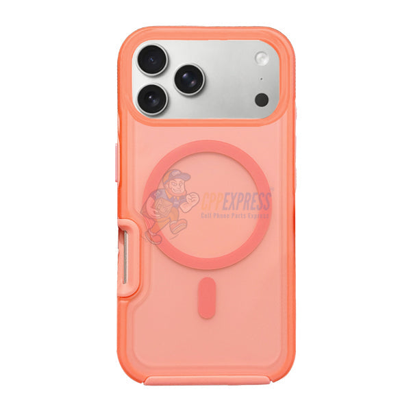 iPhone 17 Pro Max Shockproof Magnetic Case Protective Cover With Short Rope