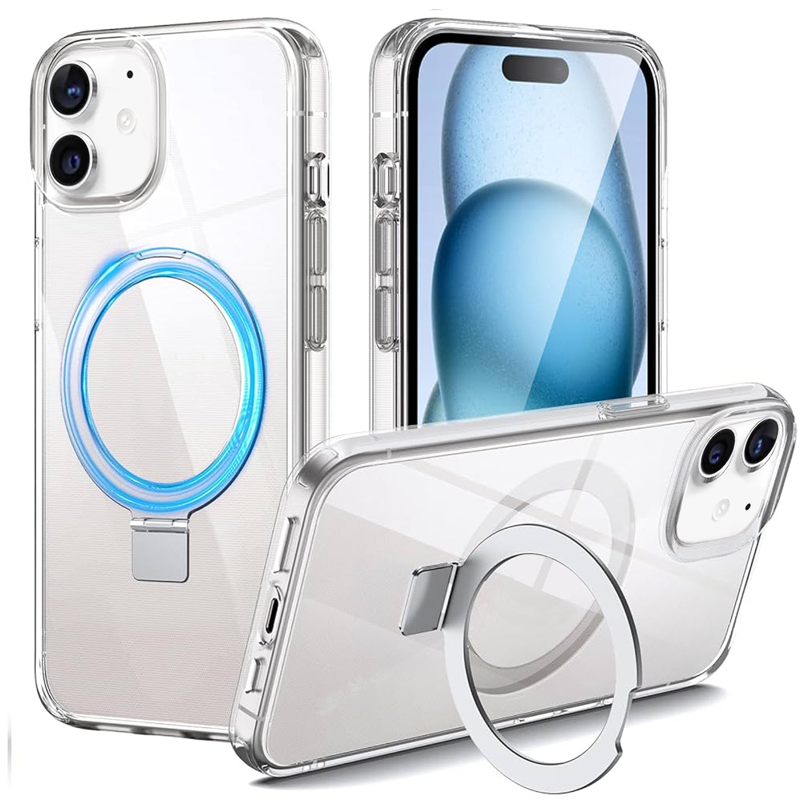 iPhone 12 / 12 Pro Shockproof Magnetic Case With Stand Holder