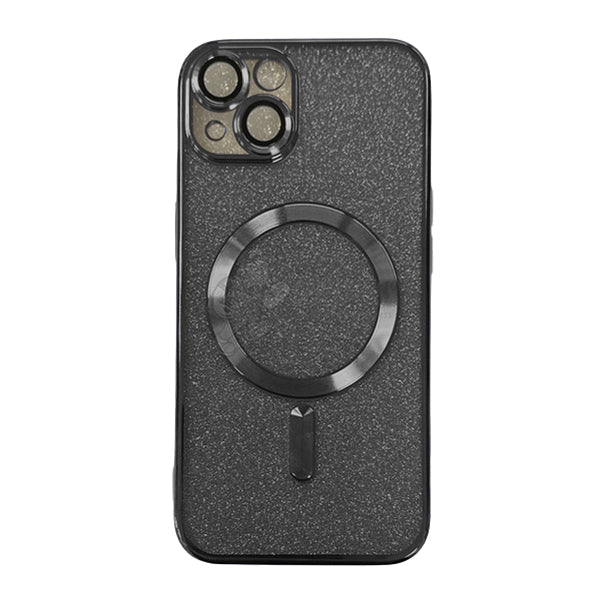 iPhone 13 / iPhone 14 ShockProof 2 In 1 Glitter Magsafe Protective Case Cover