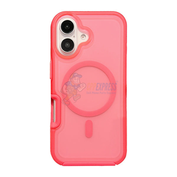 iPhone 16 Shockproof Magnetic Case Protective Cover With Short Rope