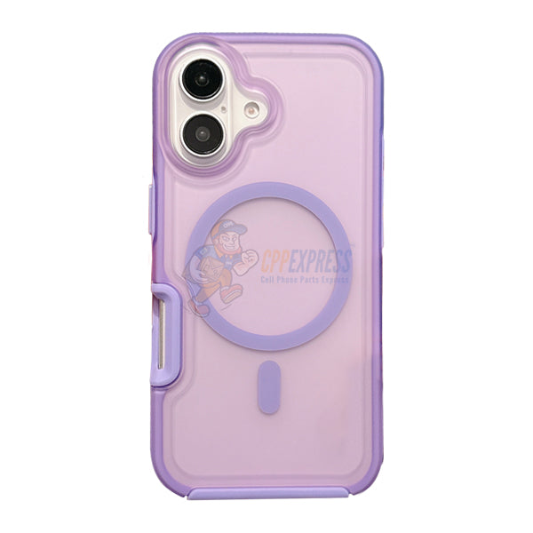 iPhone 16 Shockproof Magnetic Case Protective Cover With Short Rope