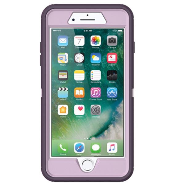 iPhone 7 Plus / iPhone 8 Plus Shockproof Defender Case Cover - Purple
