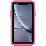 iPhone XR Shockproof Defender Case Cover - Hot Pink