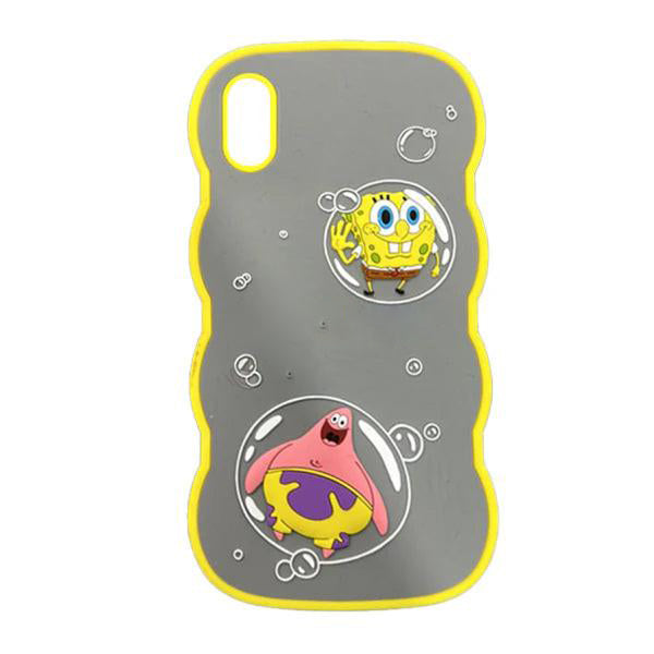 Nickelodeon iPhone Spongebob & Patrick in a Bubble Yellow Silicone Case