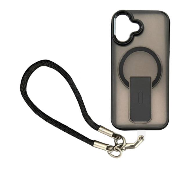 iPhone 17 Magsafe with Rectangular Stand ShockProof Magnetic Case Cover